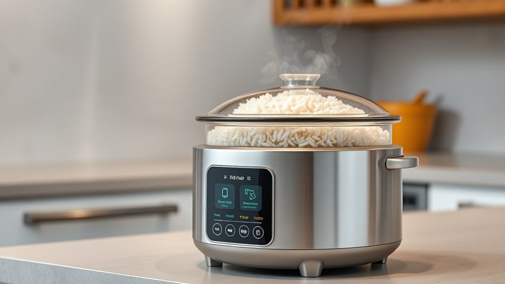 personalized cooking settings