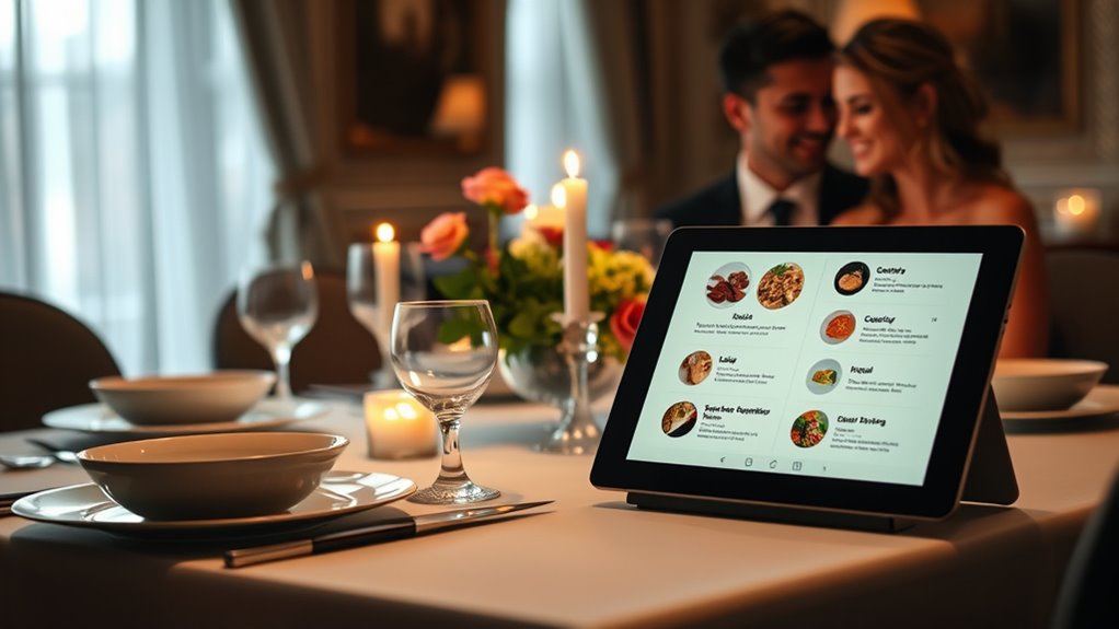 personalized tech enhanced dining