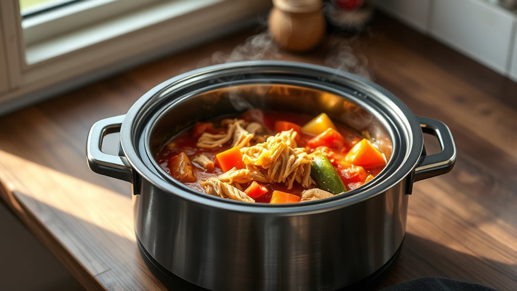 plant based protein stew preparation