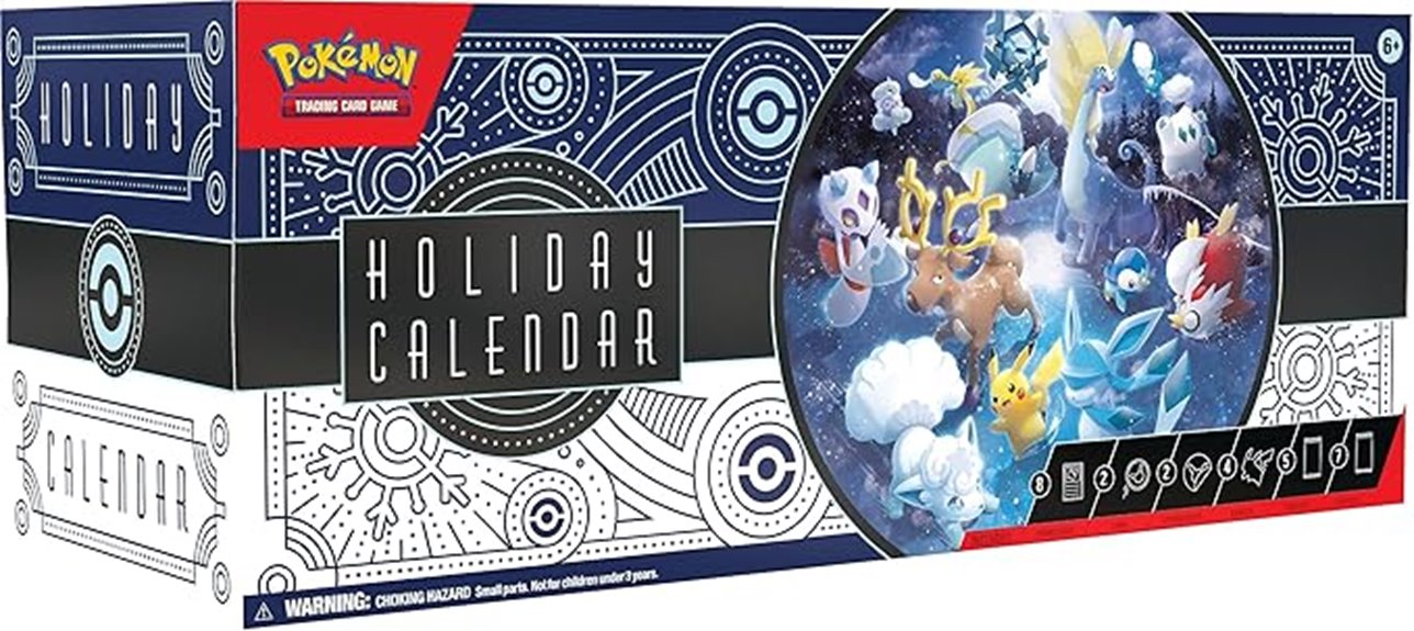 pokemon holiday calendar 2023