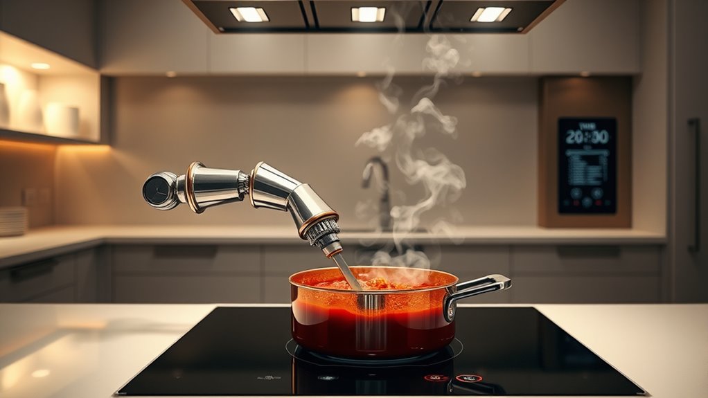 precise adaptive cooking stirring