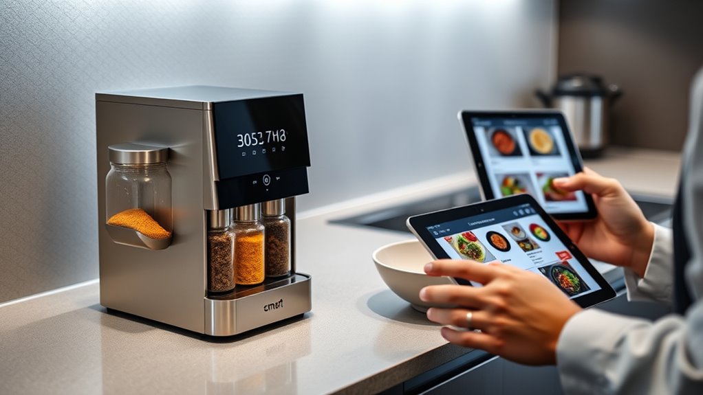 precise customizable spice dispensing