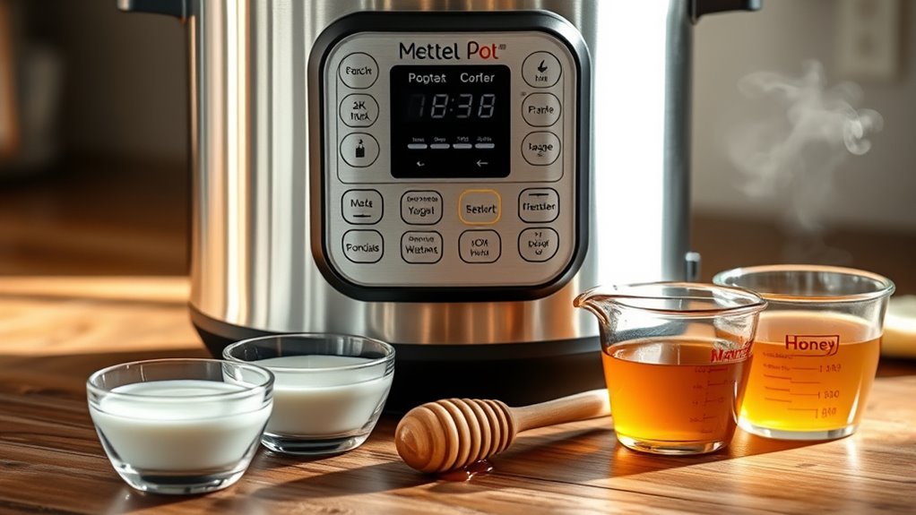 preparing quality yogurt ingredients