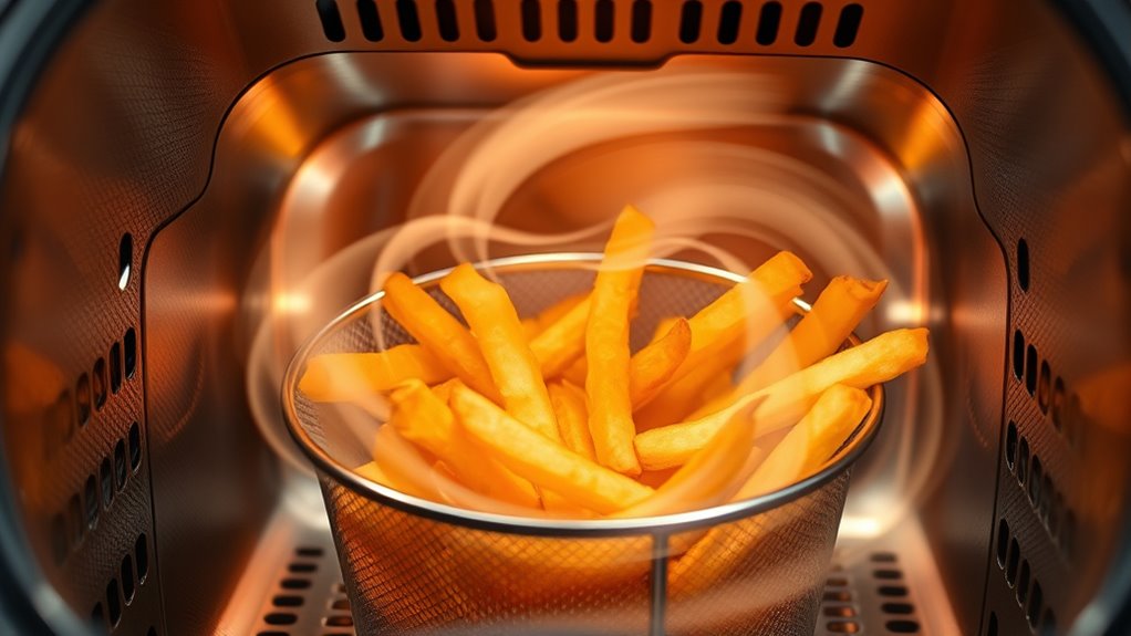 rapid hot air circulation