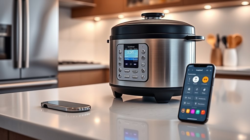 remote smart cooking control