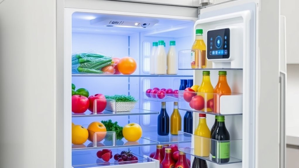 remote smart fridge inventory monitoring