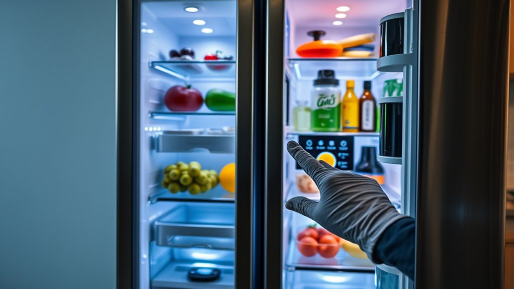 reset smart refrigerator glitches