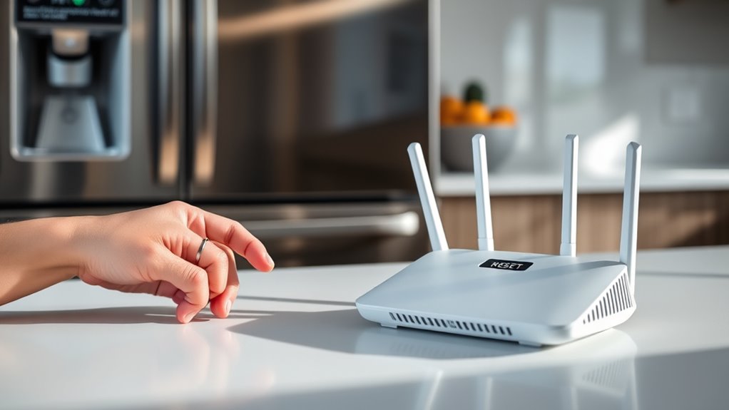 restart devices check connections