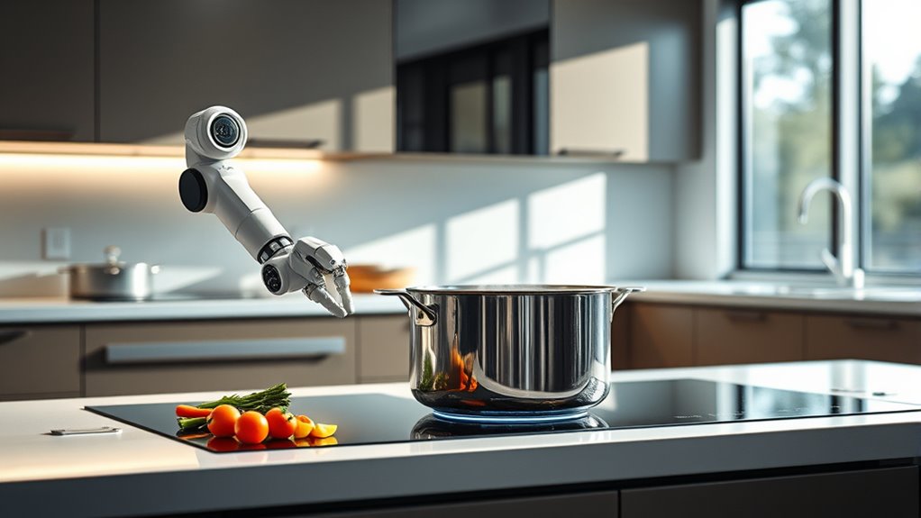 robots enhance kitchen safety