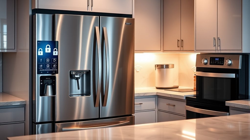 secure connected kitchen devices