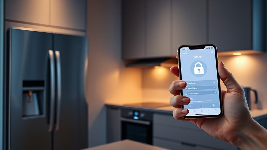 secure wi fi before appliance addition