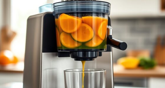 self cleaning juicer technology