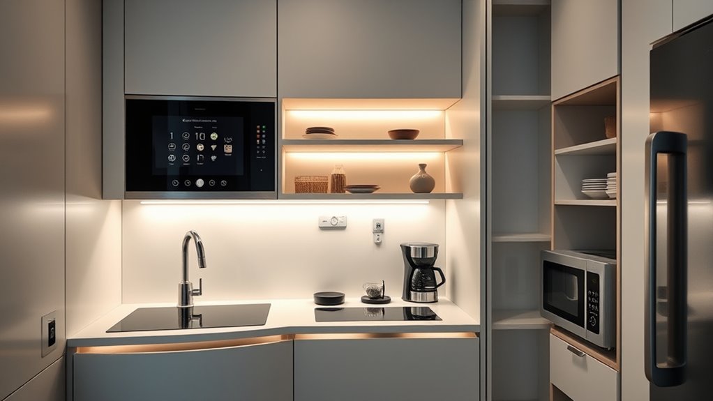 sleek hidden minimalist tech