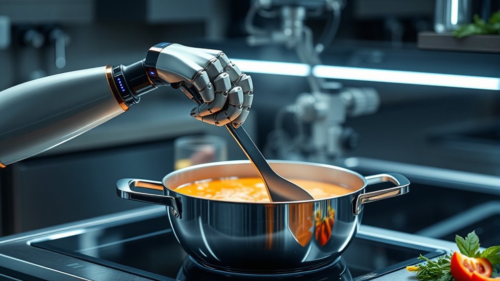 smart adaptive cooking robots