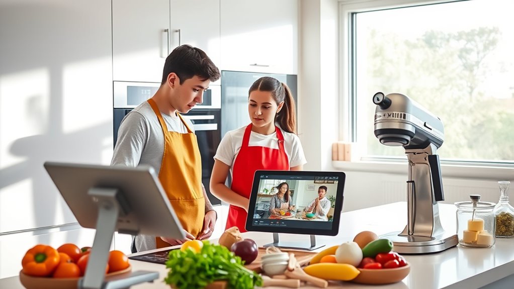 smart appliances enhance interactive cooking