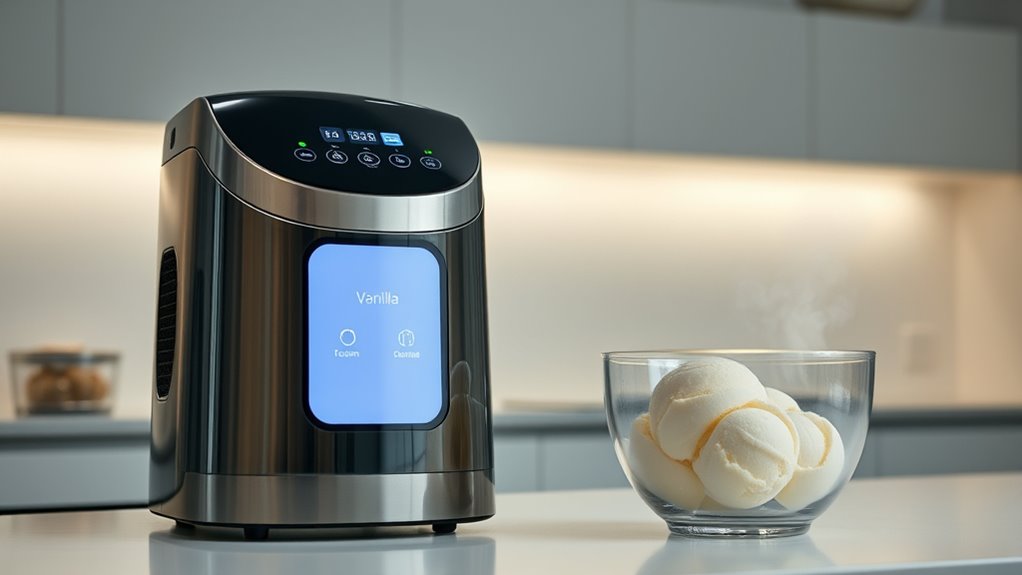 smart automated ice cream making