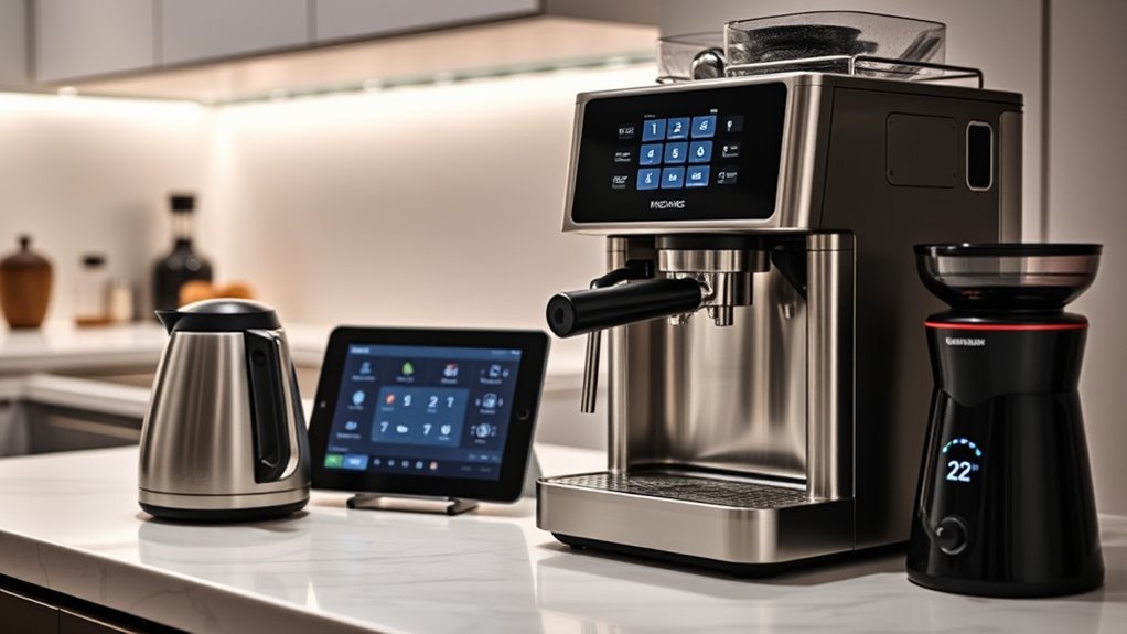 smart coffee brewing control