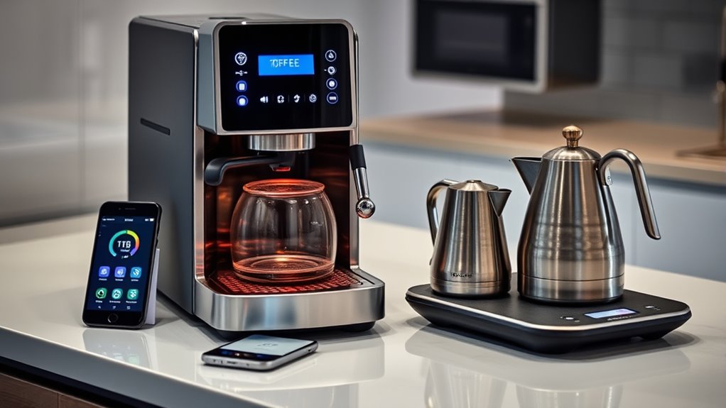 smart connected coffee brewing