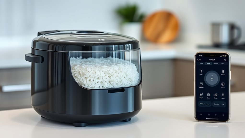 smart connected cooking control