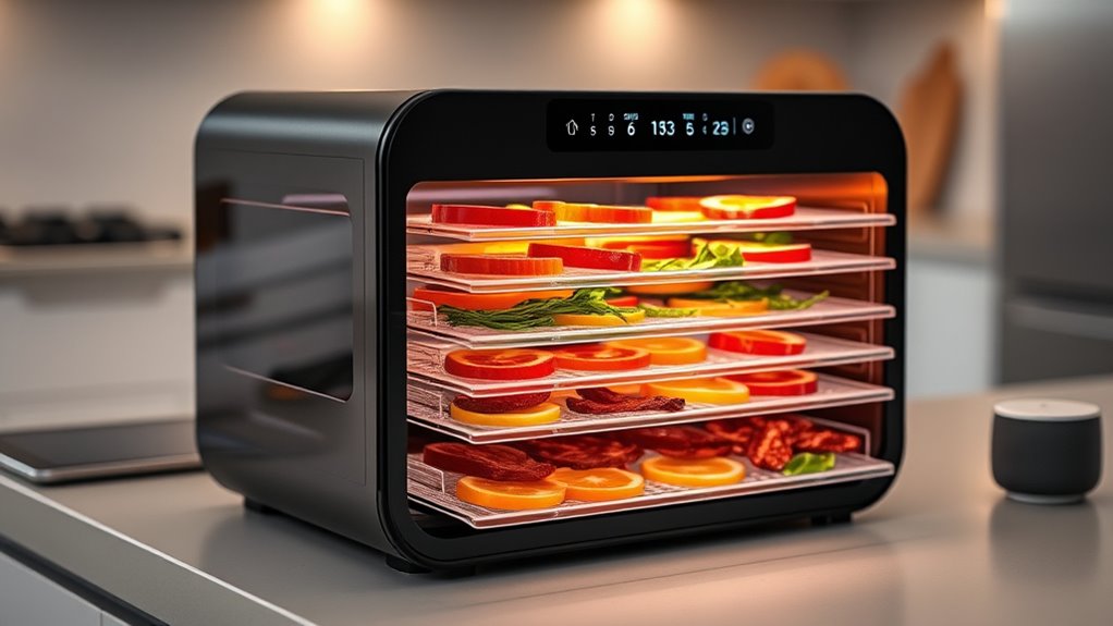 smart connected food dehydration