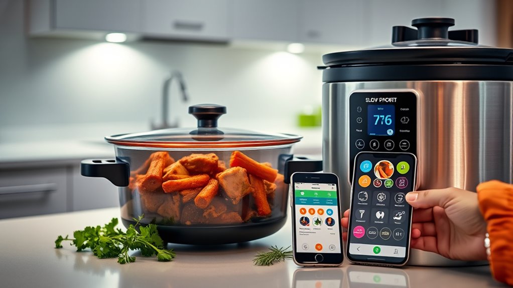 smart cooking technology integration