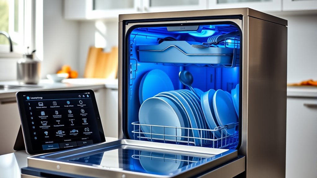 smart dishwasher complexity and learning