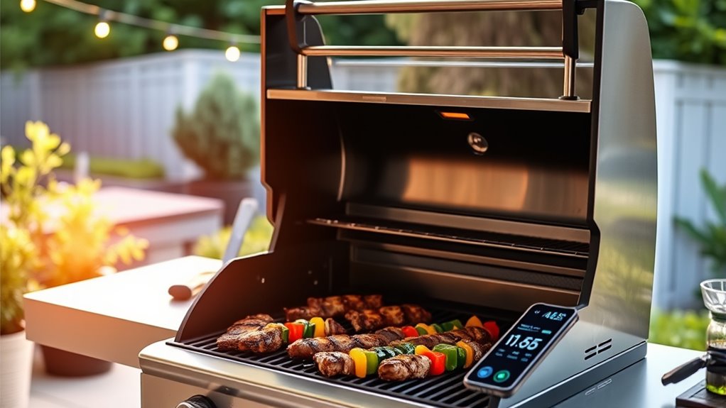 smart efficient outdoor grilling