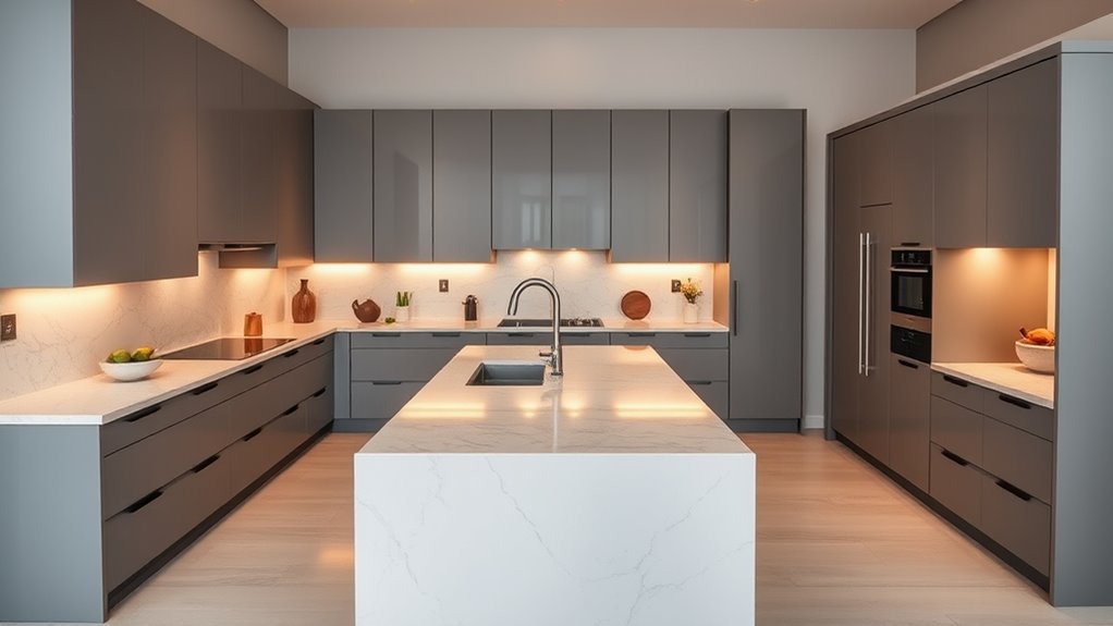 smart ergonomic kitchen layout