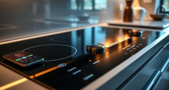 smart features of connected cooktops