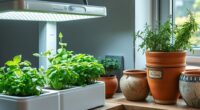 smart gardening versus traditional