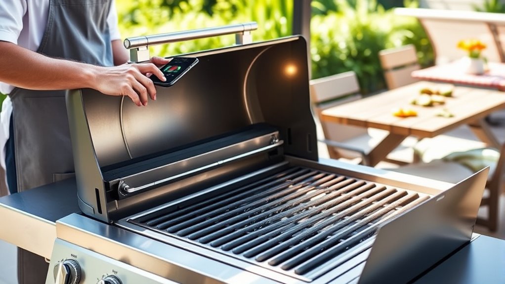 smart grill automation ensures consistency