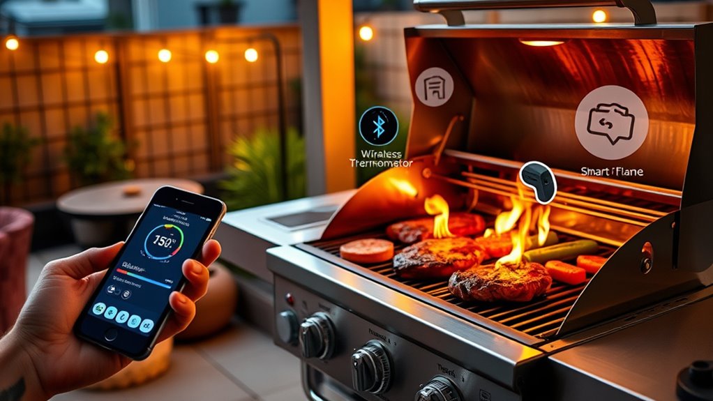 smart grill features selection