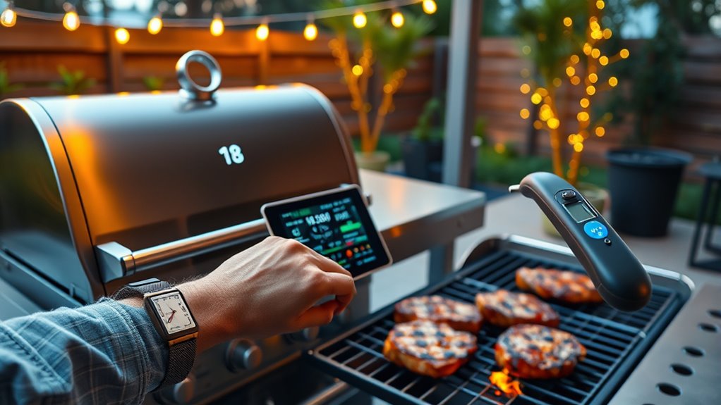smart grilling technology integration