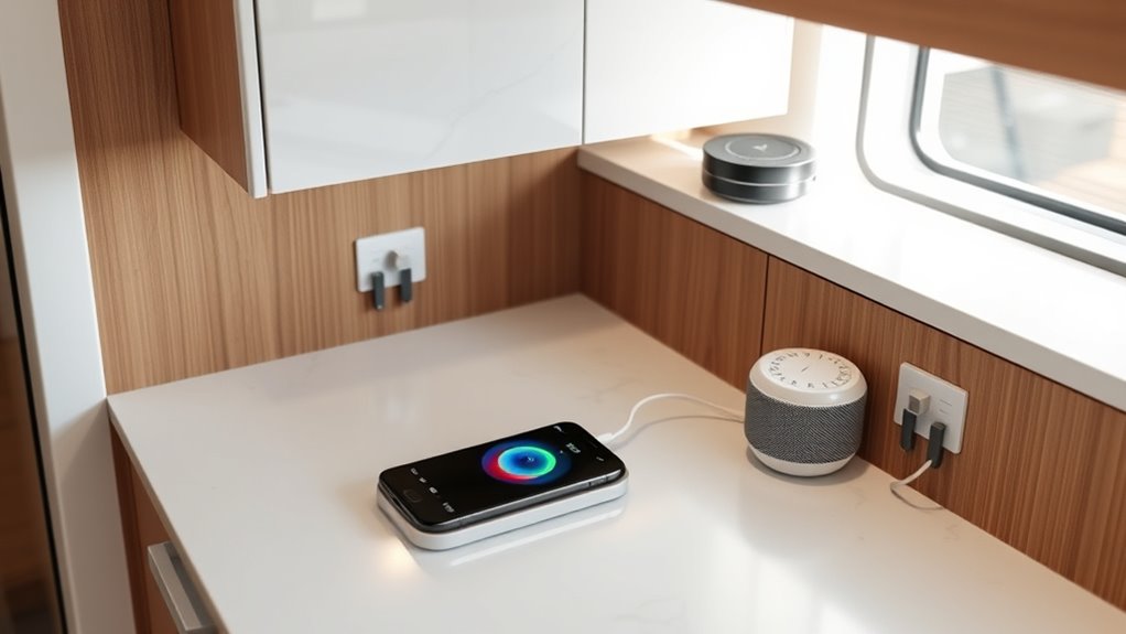 smart kitchen charging organization