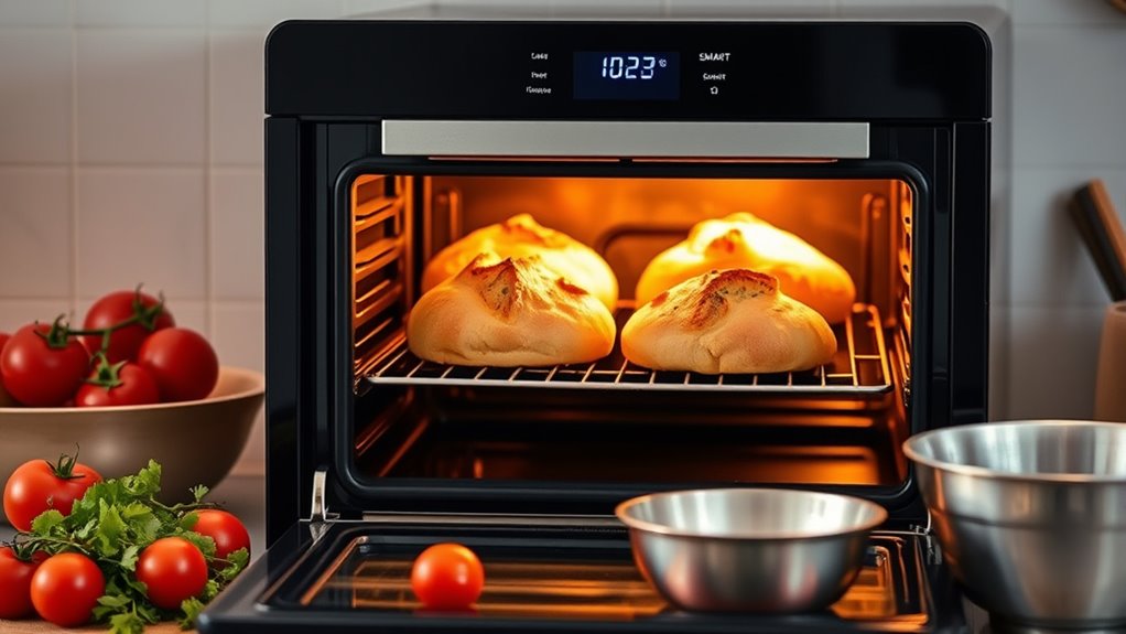 smart ovens enhance baking through technology