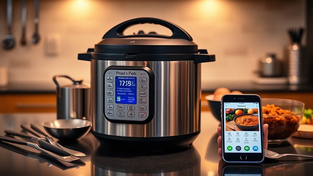 smart programmable pressure cooker