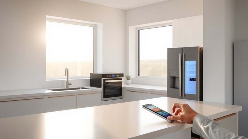 smart stylish energy saving kitchen