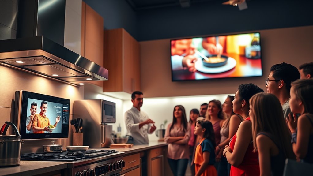 smart tech enhances virtual cooking