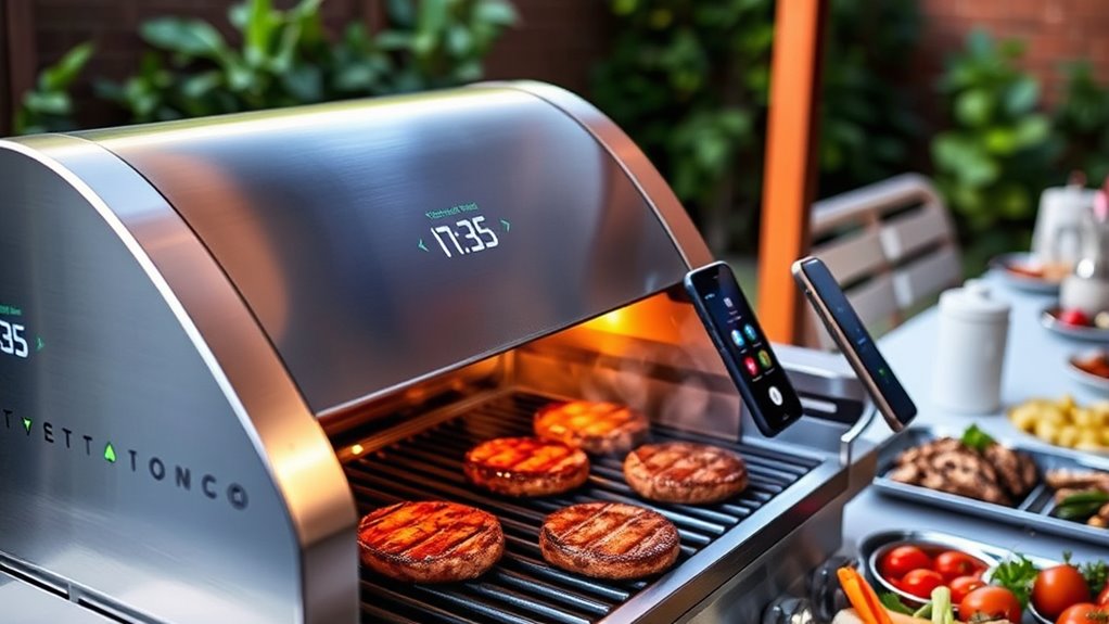 smart technology enhances grilling