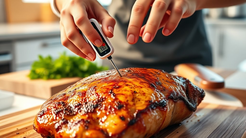 smart thermometers ensure perfect cooking