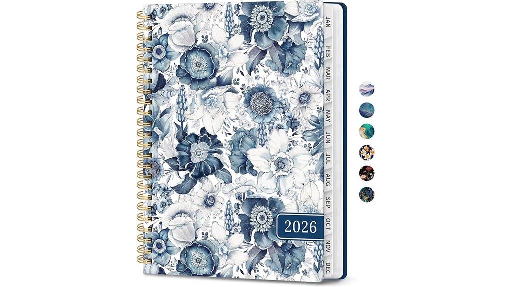 spiral bound 2026 planner