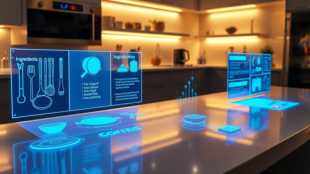 surface aware projection guidance