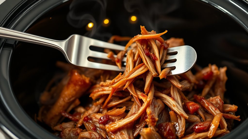 test meat tenderness carefully