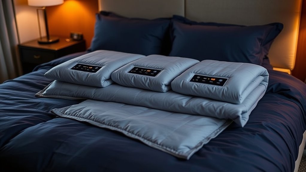 top dual control electric blankets