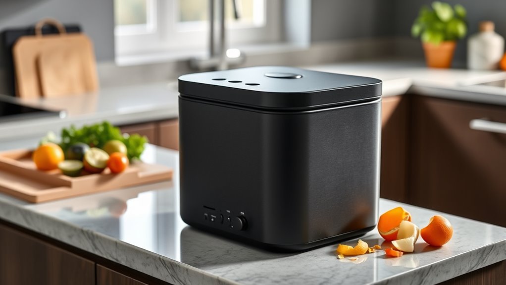 top electric kitchen compost bins
