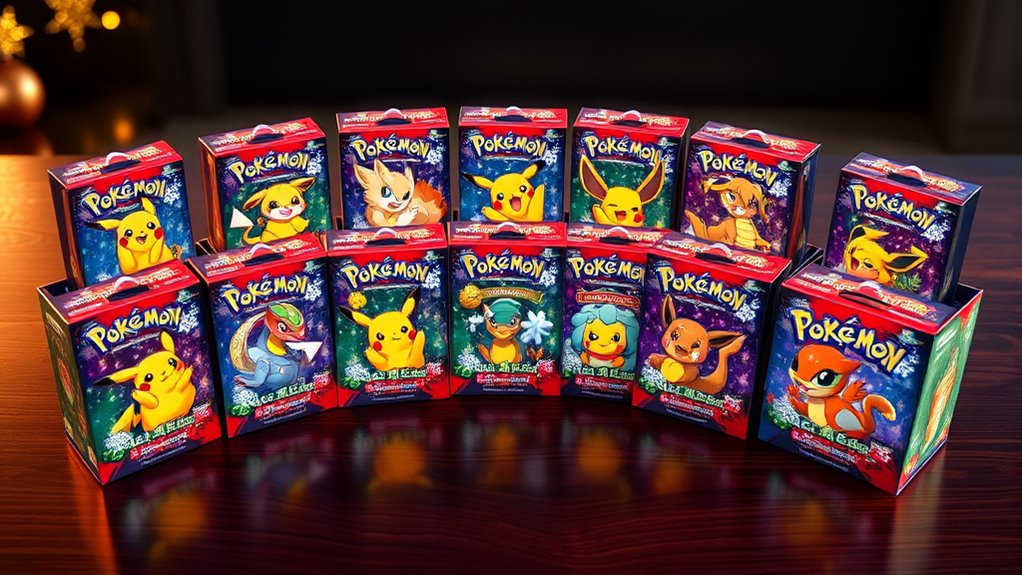 top holiday pok mon card sets
