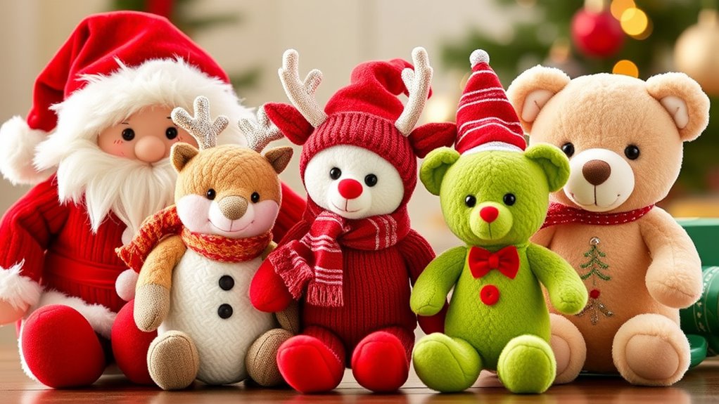 top jellycat holiday plush