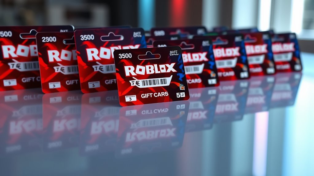 top roblox gift card codes