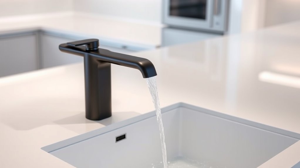 touchless high tech faucets