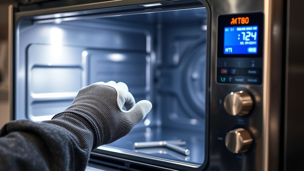 troubleshoot smart oven heating